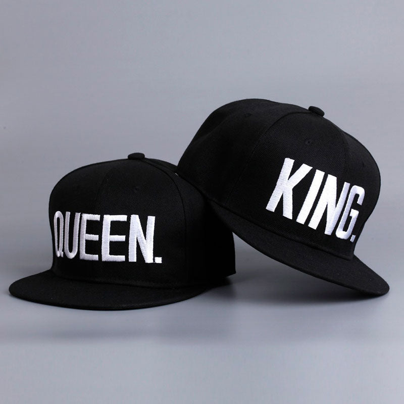 King Queen Snap Back Hat