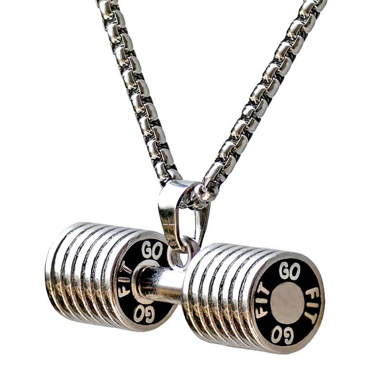 Fashion Barbell Necklace