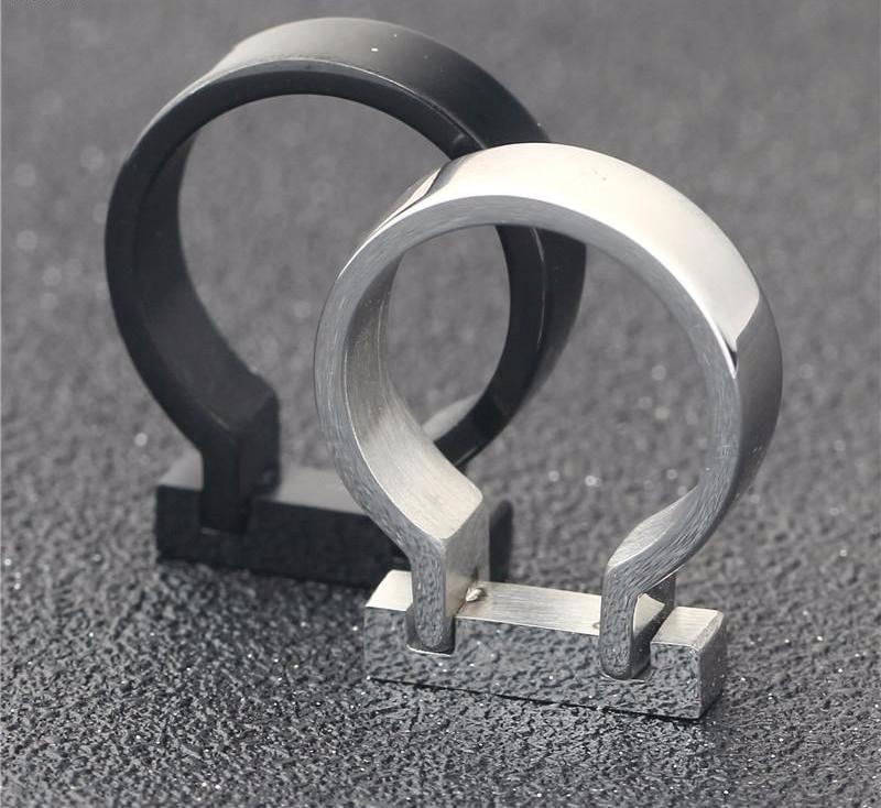 Square Titanium Steel Ring