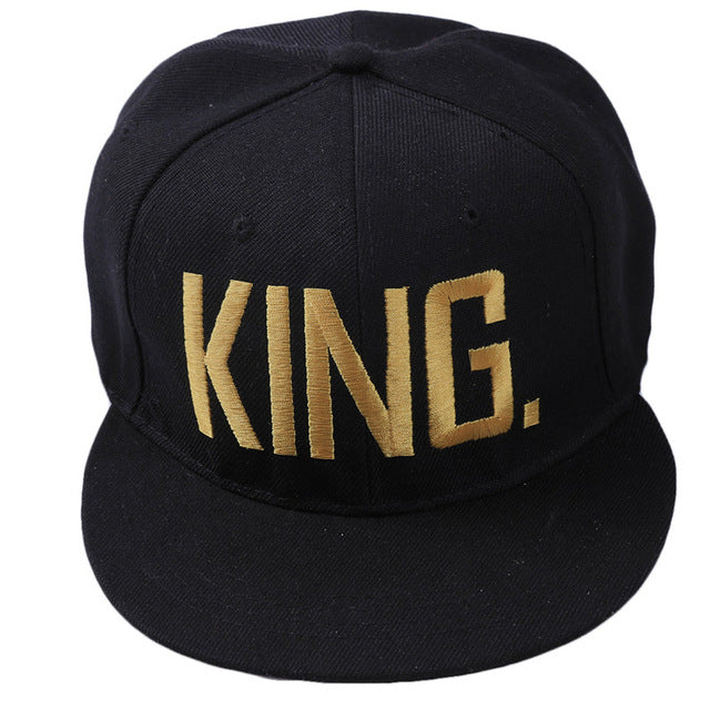 King Queen Snap Back Hat