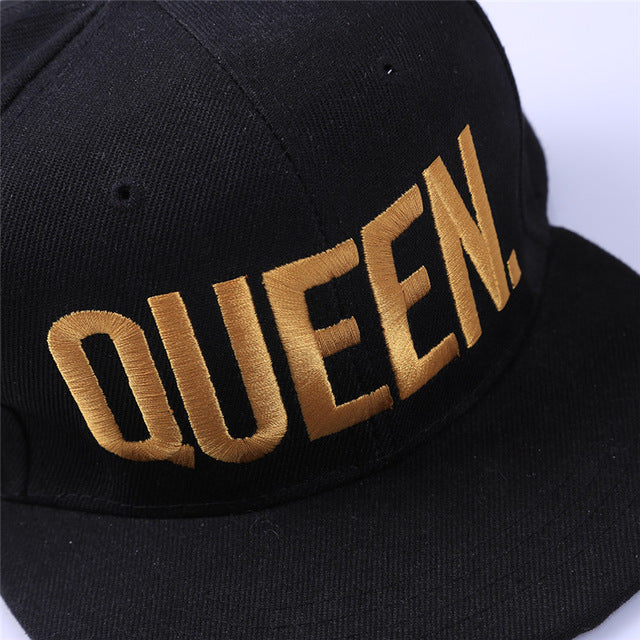 King Queen Snap Back Hat