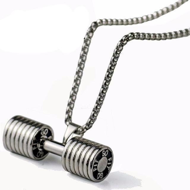 Fashion Barbell Necklace